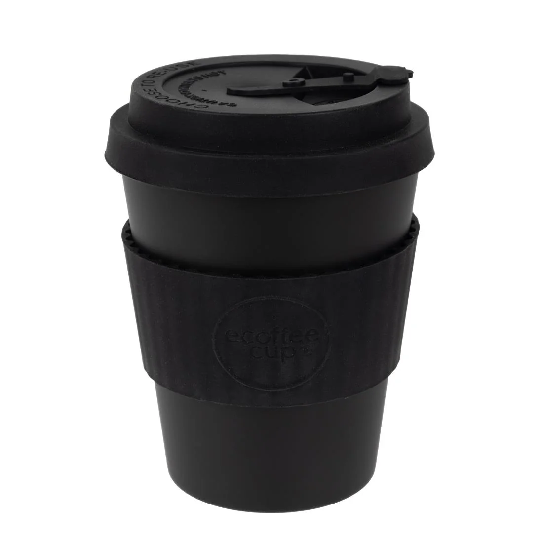 ecoffee cup Reusable Coffee Cup Kerr & Napier Black 12oz - Image 2