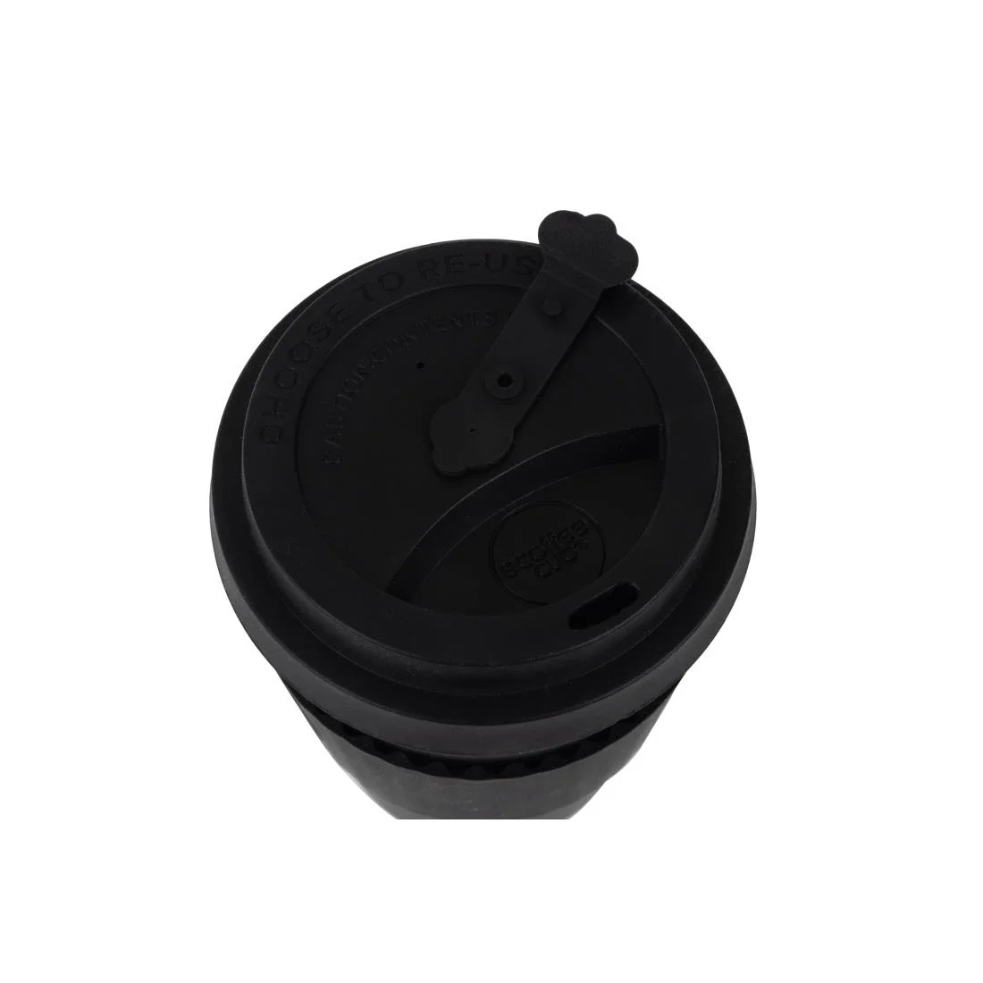 ecoffee cup Reusable Coffee Cup Kerr & Napier Black 12oz - Image 3