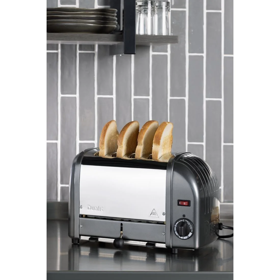 Dualit 4 Slice Vario Toaster Charcoal 40348 - Image 5