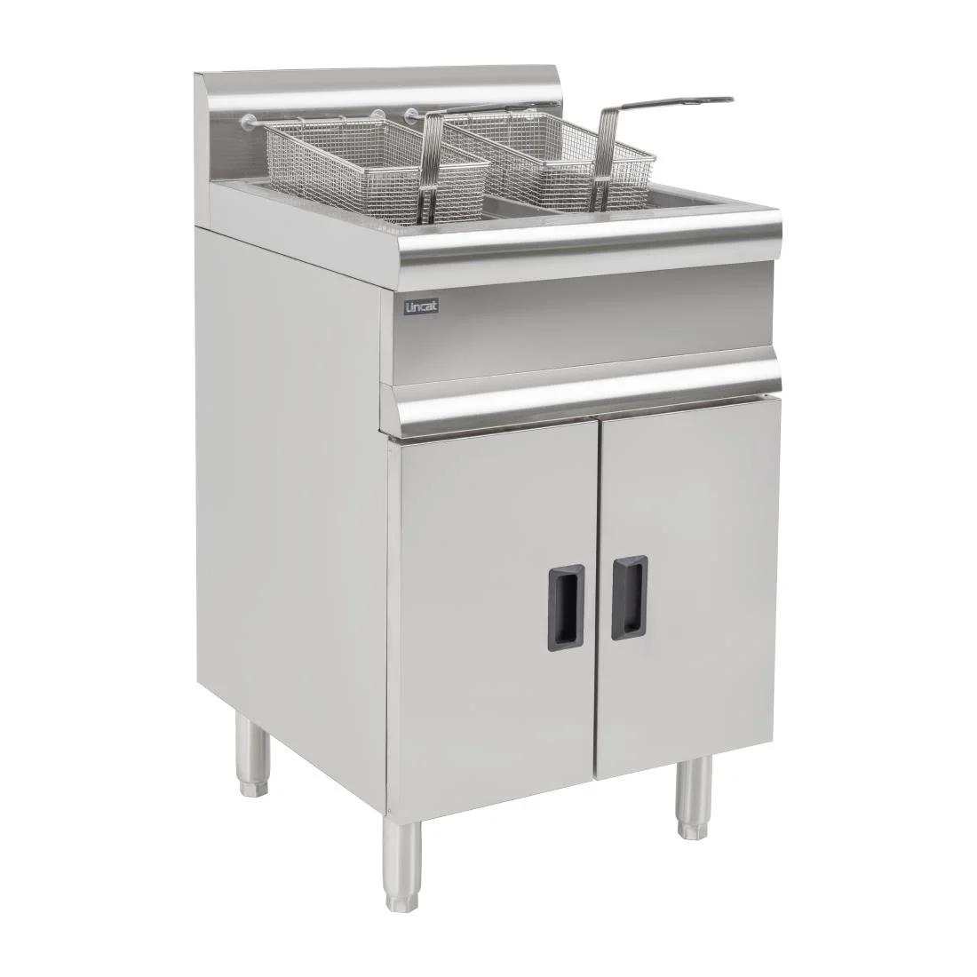 Lincat Silverlink 600 Free Standing Twin Natural Gas Fryer J10/N - Image 1