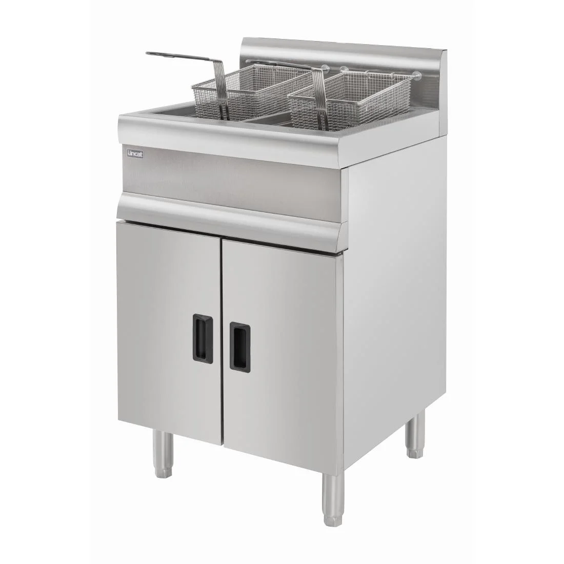 Lincat Silverlink 600 Free Standing Twin Natural Gas Fryer J10/N - Image 3