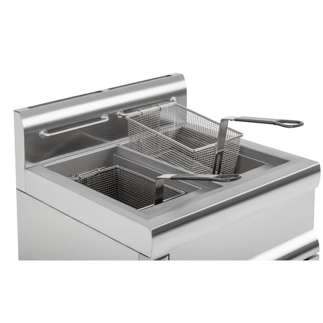 Lincat Silverlink 600 Free Standing Twin Natural Gas Fryer J10/N - Image 4