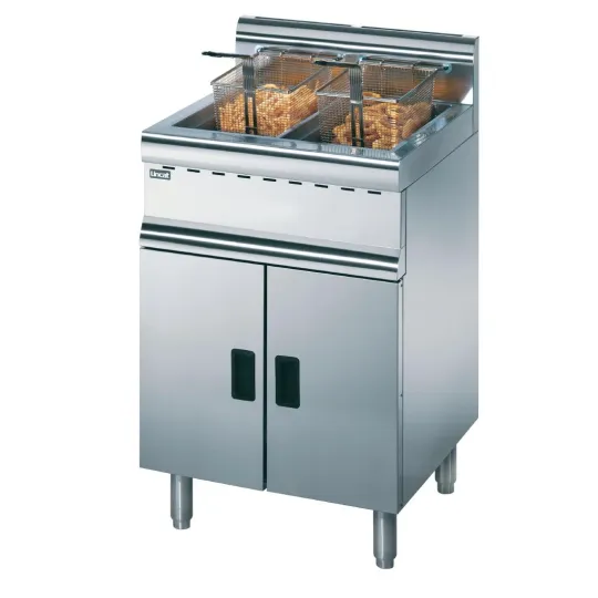 Lincat Silverlink 600 Free Standing Twin Propane Gas Fryer J10/P