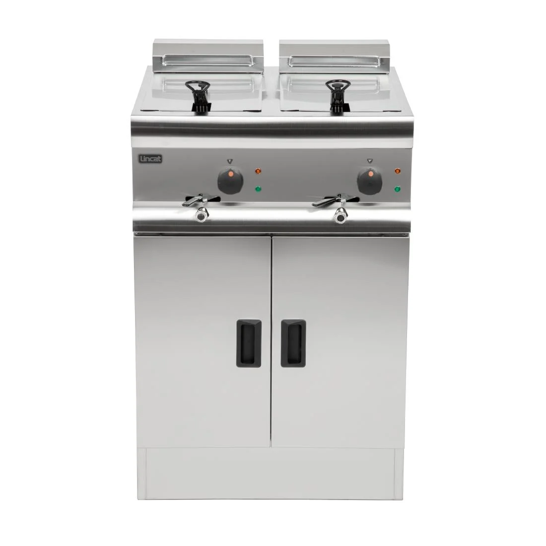 Lincat Silverlink 600 Free Standing Double Electric Fryer J18 - Image 2