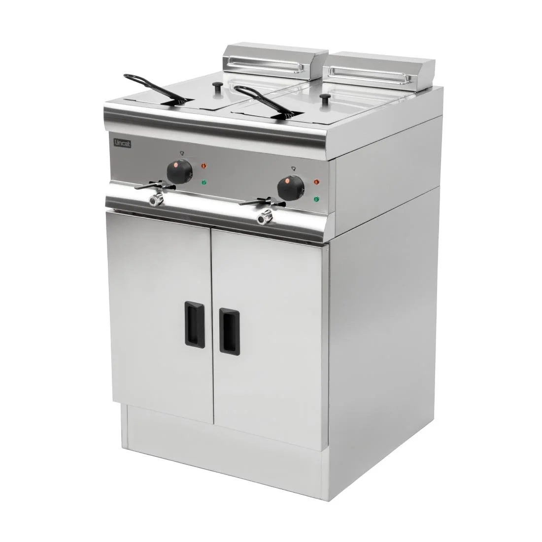 Lincat Silverlink 600 Free Standing Double Electric Fryer J18 - Image 1