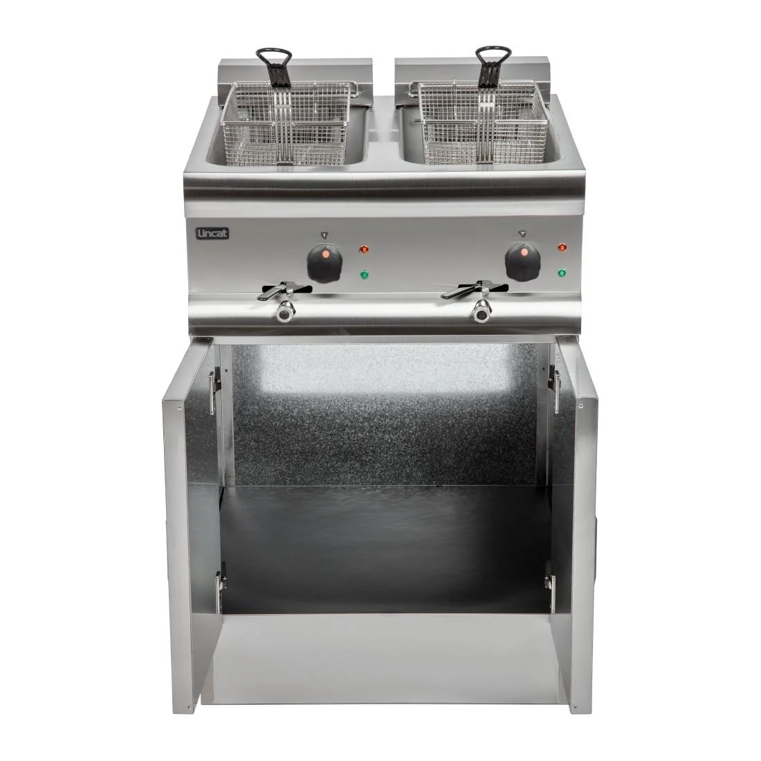 Lincat Silverlink 600 Free Standing Double Electric Fryer J18 - Image 8