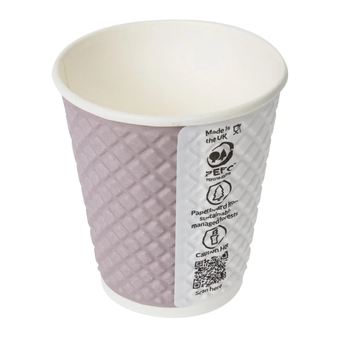 Huhtamaki Pause Disposable Coffee Cups Double Wall 256ml / 9oz (Pack of 925) - Image 3