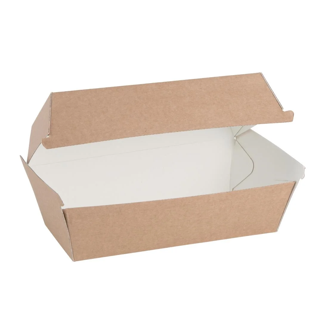 Fiesta Compostable Kraft Food Boxes Small 172mm (Pack of 200) - Image 4