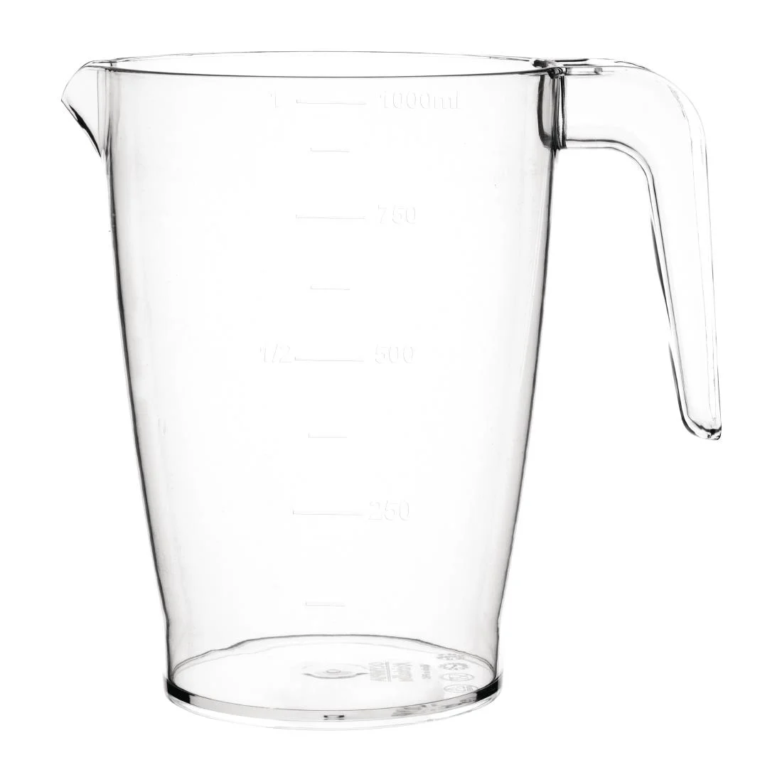 Olympia Kristallon Polycarbonate Stacking Jug 1ltr - Image 1