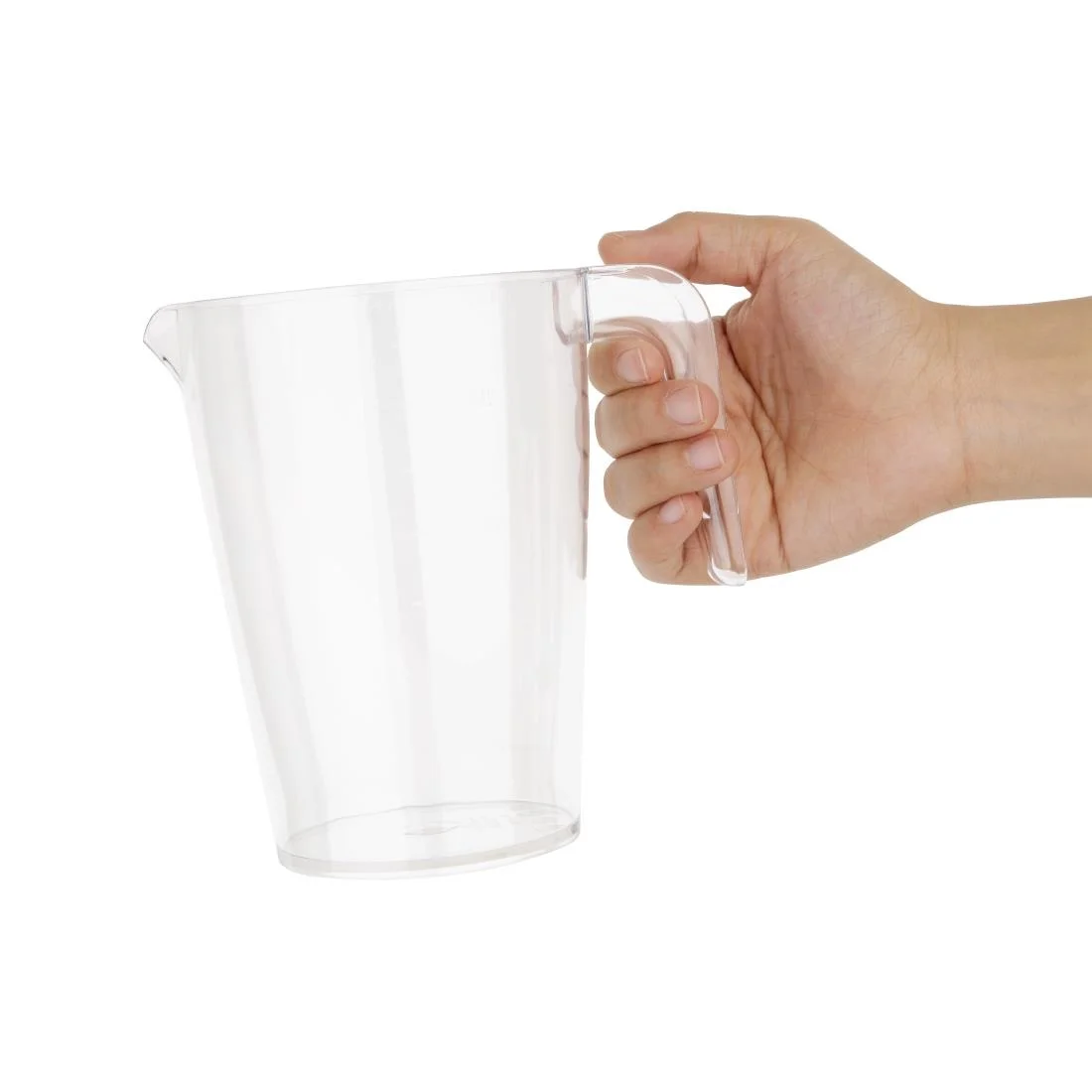 Olympia Kristallon Polycarbonate Stacking Jug 1ltr - Image 3