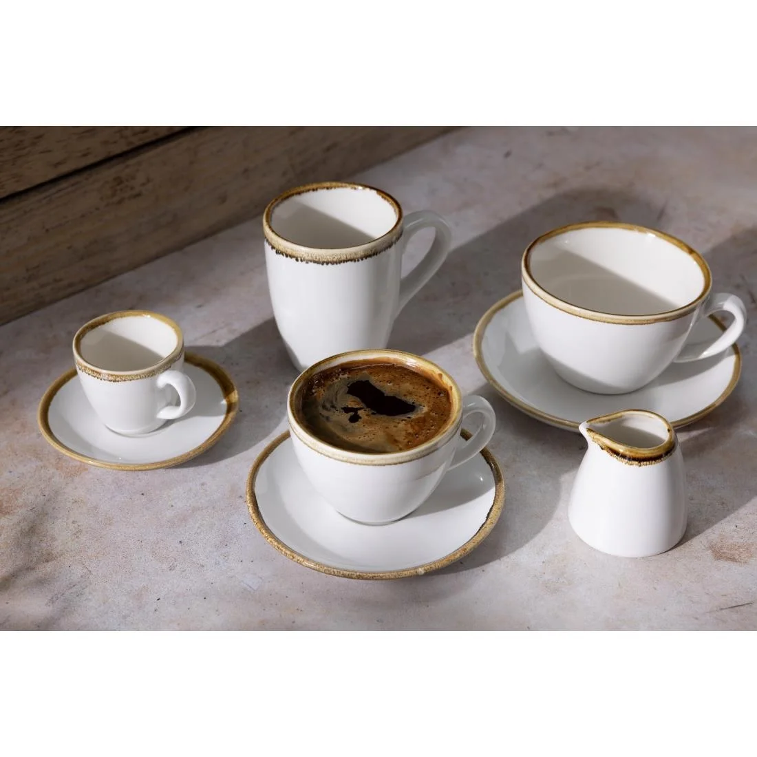 Olympia Kiln Milk Jug Chalk 96ml 3oz (Pack of 6) - Image 2