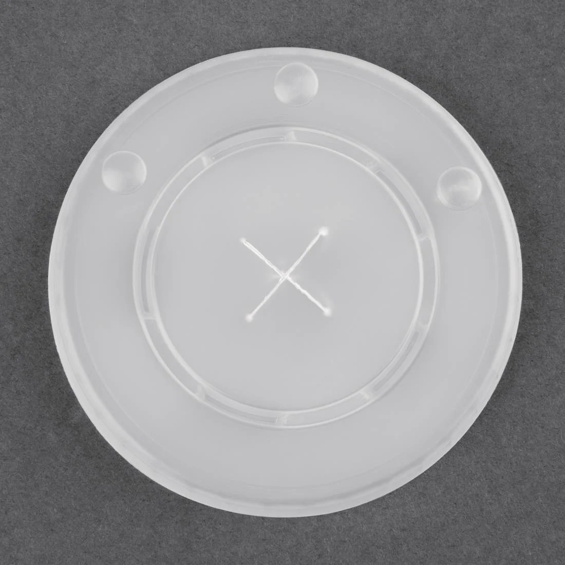 Fiesta Recyclable Polystyrene Lids for 12oz Cold Paper Cups 80mm (Pack of 1000) - Image 4