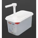 Araven Sauce Dispenser with Pump 1/4 GN - Image 3