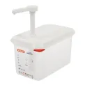 Araven Sauce Dispenser with Pump 1/4 GN - Image 1