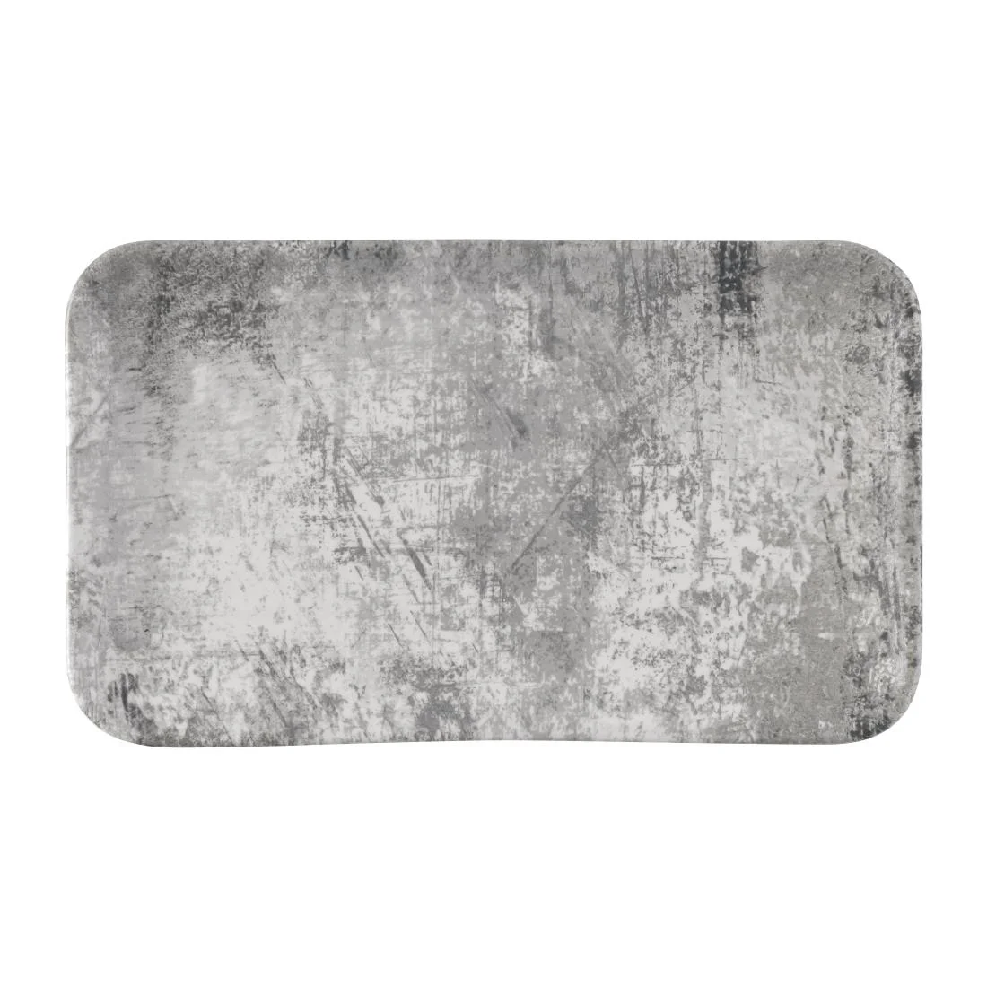 Dudson Makers Urban Organic Rectangular Plates Grey 270x160mm (12 Pack)