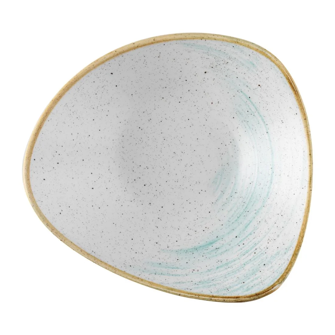 Churchill Stonecast Accents Lotus Bowl Duck Egg 229mm (12 Pack) - Image 1