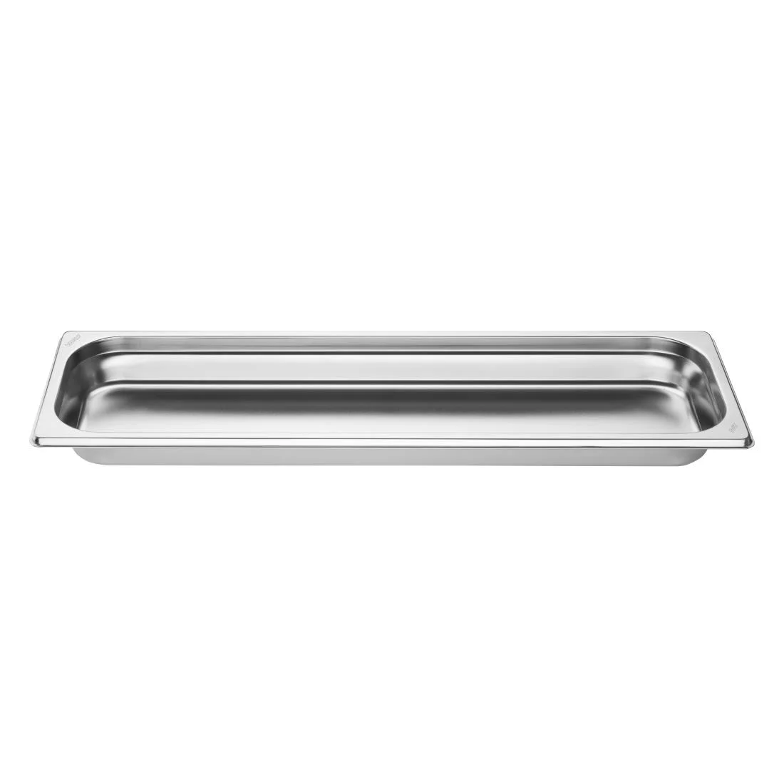 Vogue Stainless Steel Gastronorm 2/4 Tray 40mm - Image 1