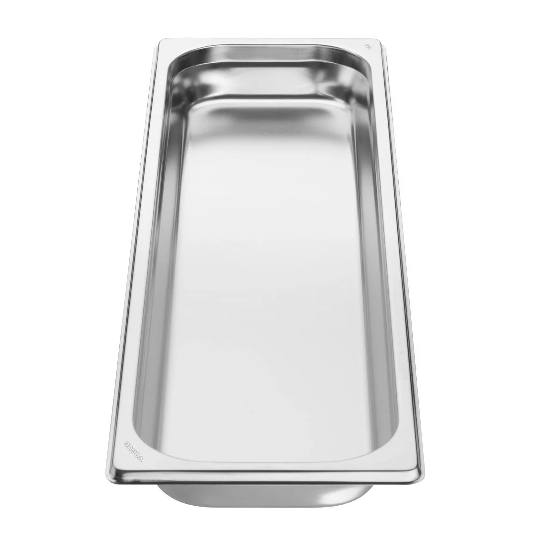 Vogue Stainless Steel Gastronorm 2/4 Tray 40mm - Image 3