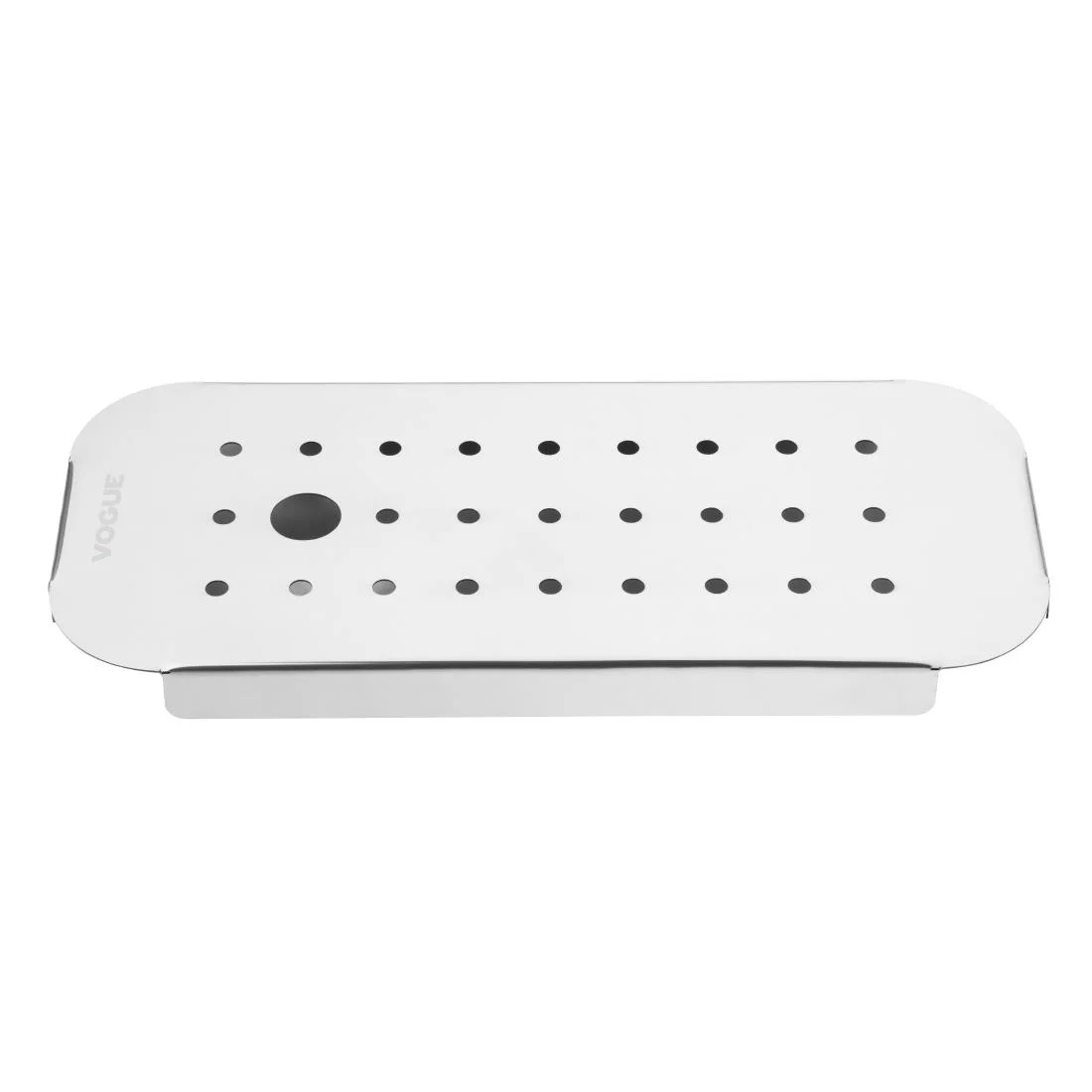 Vogue Stainless Steel GN Drainer Tray for GN 1/3 - Image 2