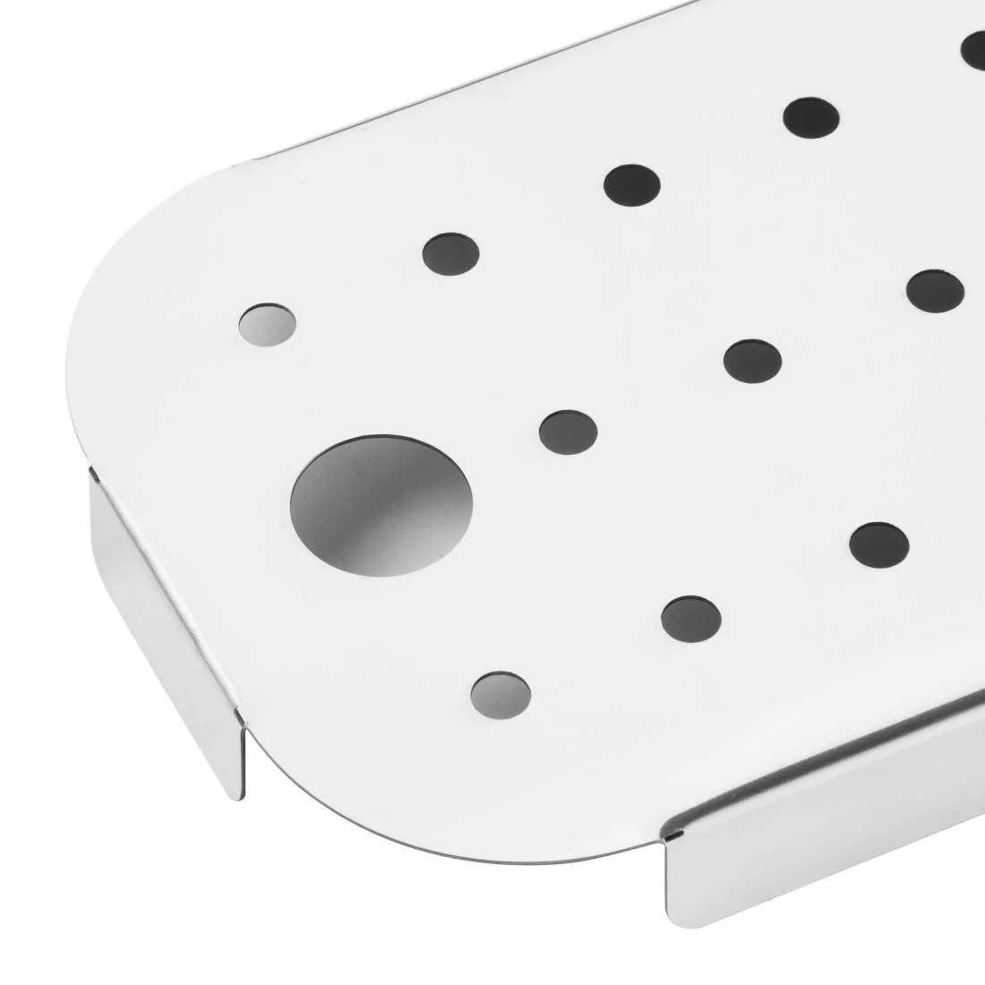 Vogue Stainless Steel GN Drainer Tray for GN 1/4 - Image 3
