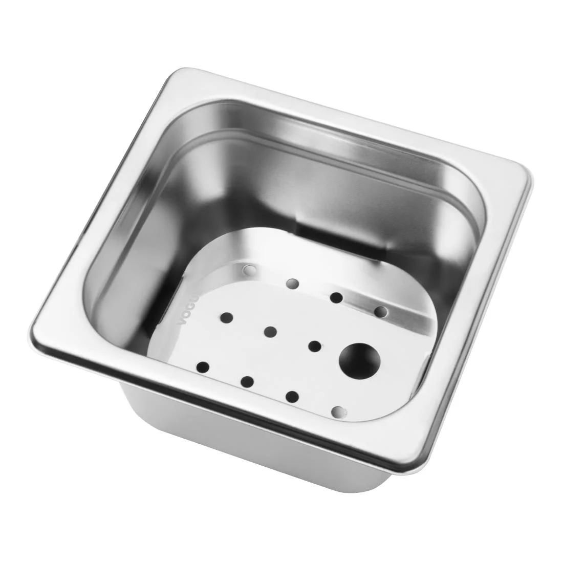 Vogue Stainless Steel GN Drainer Tray for GN 1/6 - Image 5