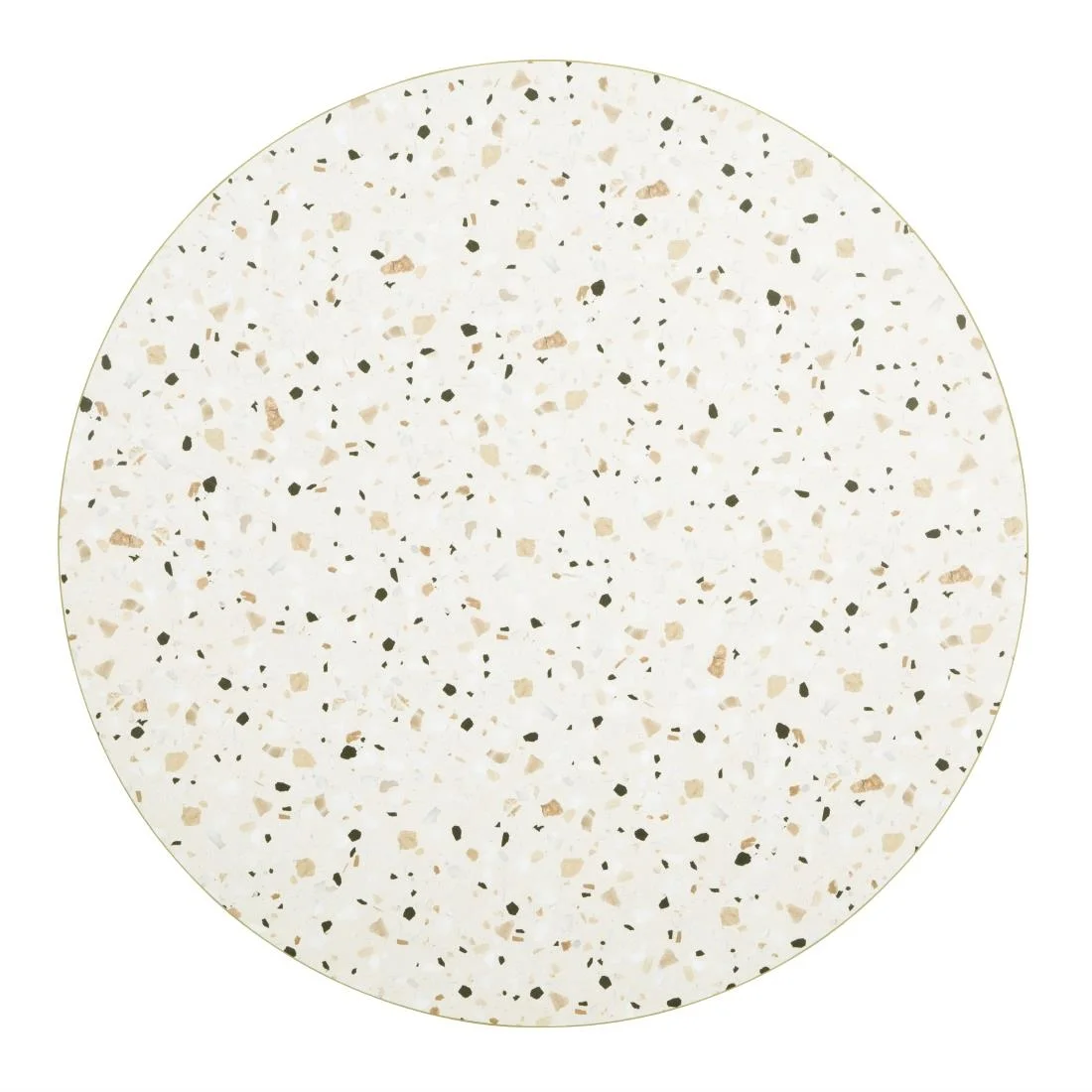 Bolero Terrazzo Style Round Table Top 600mm - Image 2