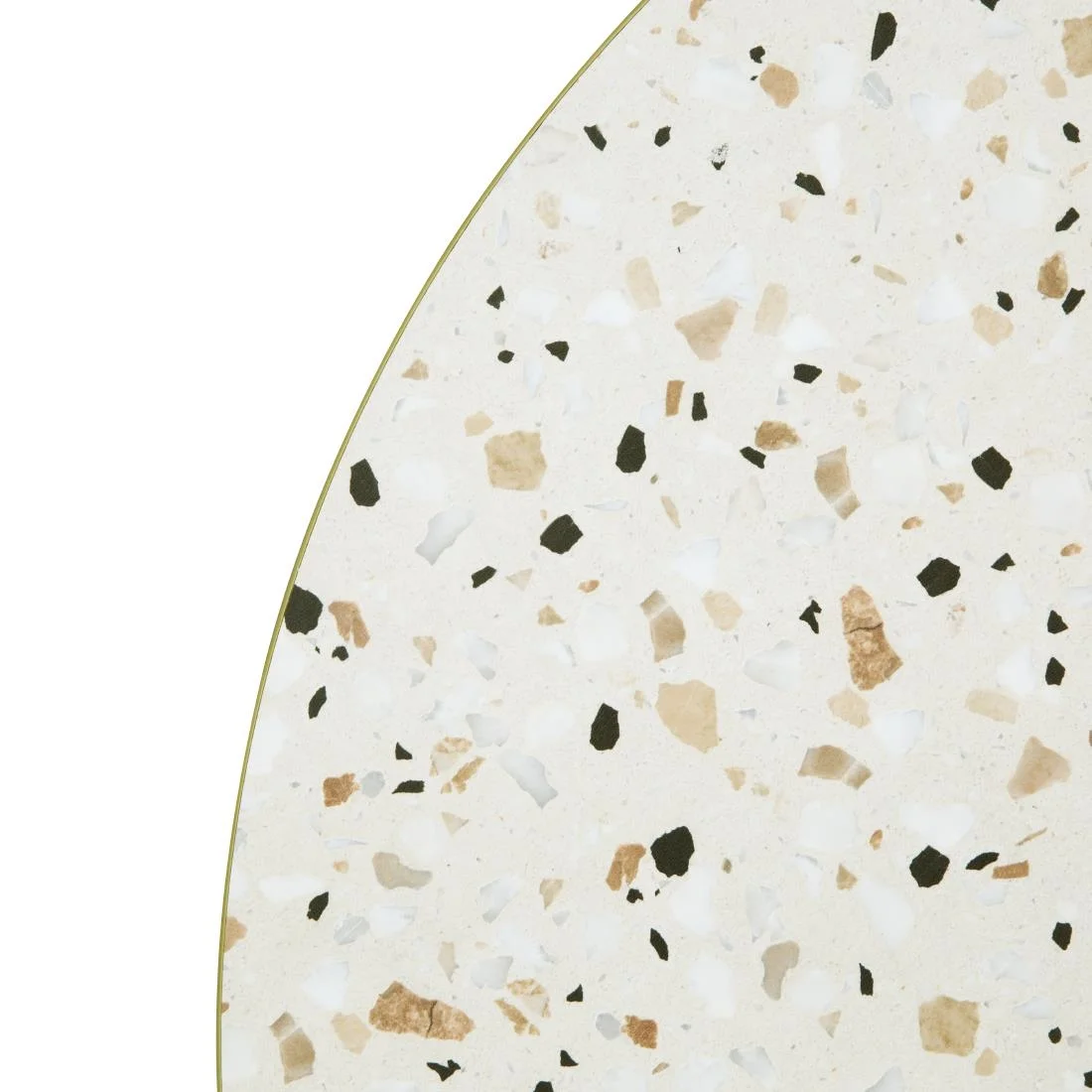 Bolero Terrazzo Style Round Table Top 600mm - Image 3
