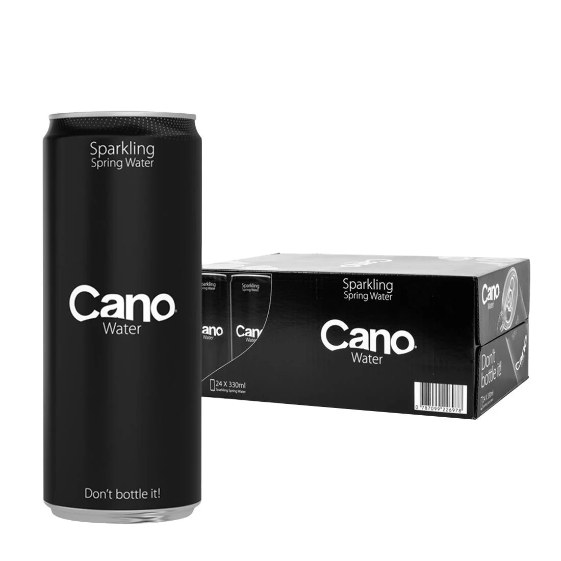 Cano Water Sparkling Can - 330ml (24 Pack) - Image 1