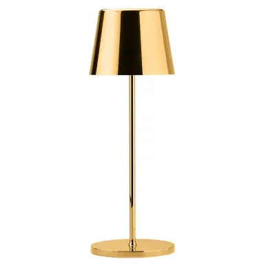Utopia Bermuda LED Cordless Table Lamp 320mm Gold (6 Pack)