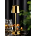Utopia Bermuda Micro LED Cordless Table Lamp 210mm Gold (6 Pack) - Image 2