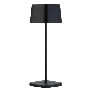 Utopia Montego LED Cordless Table Lamp 300mm Black (6 Pack)