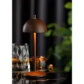 Utopia Antigua Micro LED Cordless Table Lamp 200mm Corten (6 Pack) - Image 3