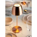 Utopia Montserrat LED Cordless Table Lamp 300mm Brushed Copper (6 Pack) - Image 2