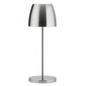 Utopia Montserrat LED Cordless Table Lamp 300mm Brushed Silver (6 Pack) - Image 1