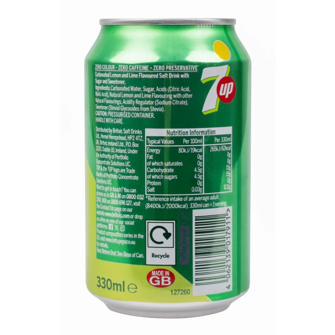 7up Cans 330ml (24 Pack) - Image 3