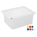 Hygiplas Click Polypropylene 1/2 Gastronorm Tray 150mm (4 Pack) - Image 2