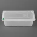 Hygiplas Click PP GN Container 1/3 with Lid & 7 Colour Clips 100mm 3.6Ltr (4 Pack) - Image 3
