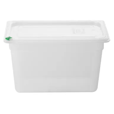 Hygiplas Click PP GN Container 1/3 with Lid & 7 Colour Clips 200mm 6.9Ltr (4 Pack)