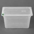 Hygiplas Click PP GN Container 1/3 with Lid & 7 Colour Clips 200mm 6.9Ltr (4 Pack) - Image 3