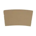 Fiesta Compostable Corrugated Cup Sleeves for 12/16oz Cups (Pack of 1000) - Image 2