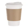 Fiesta Compostable Corrugated Cup Sleeves for 12/16oz Cups (Pack of 1000) - Image 9