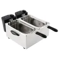 Caterlite Light Duty Double Tank Countertop Fryer 2 x 3.5Ltr - Image 1