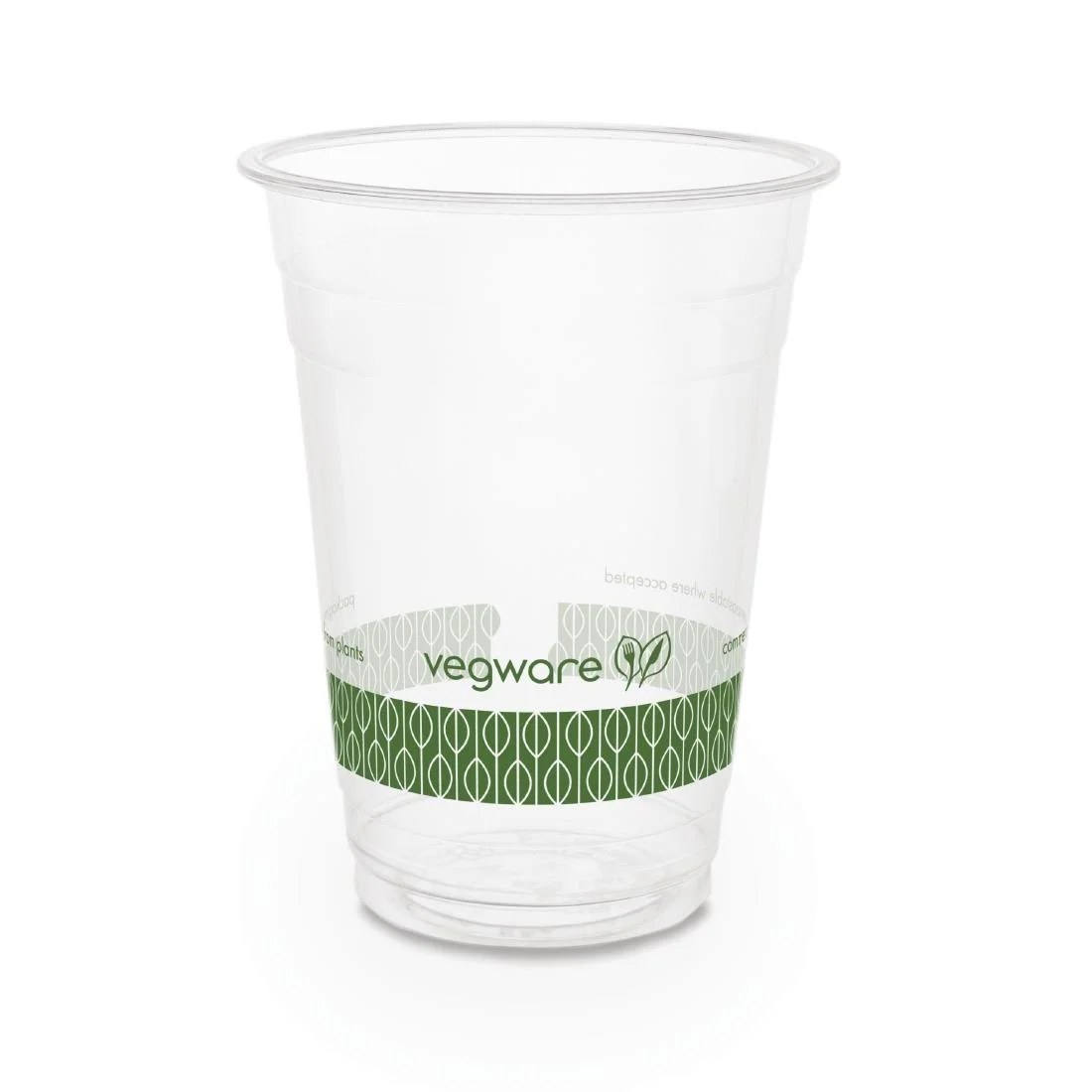 Vegware Compostable PLA Cold Cup 96-Series 16oz (1000 Pack) - Image 1
