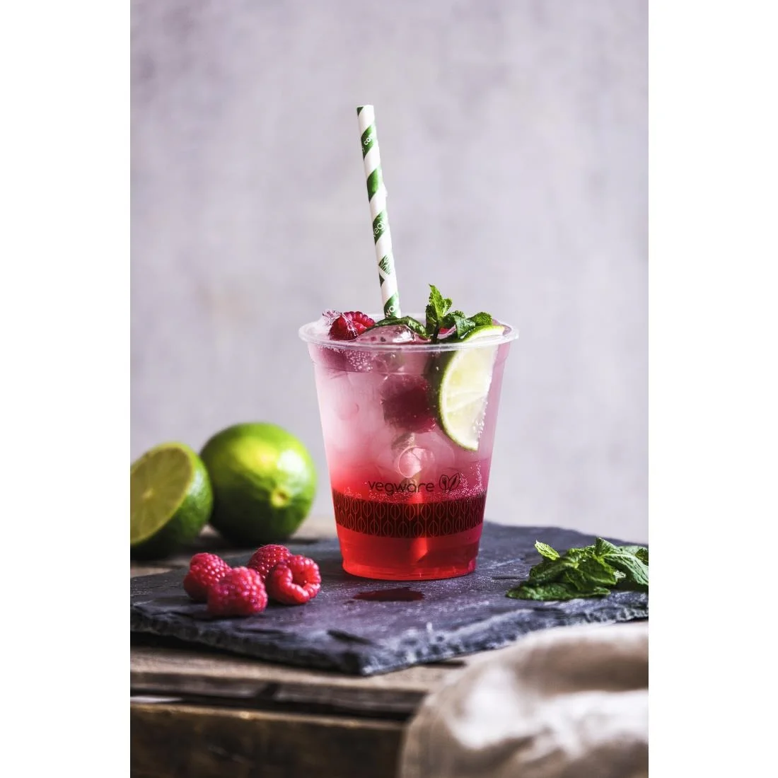 Vegware Compostable PLA Cold Cup 96-Series 16oz (1000 Pack) - Image 6