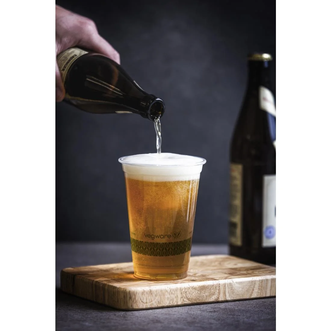 Vegware Compostable PLA Cold Cup 96-Series 16oz (1000 Pack) - Image 7