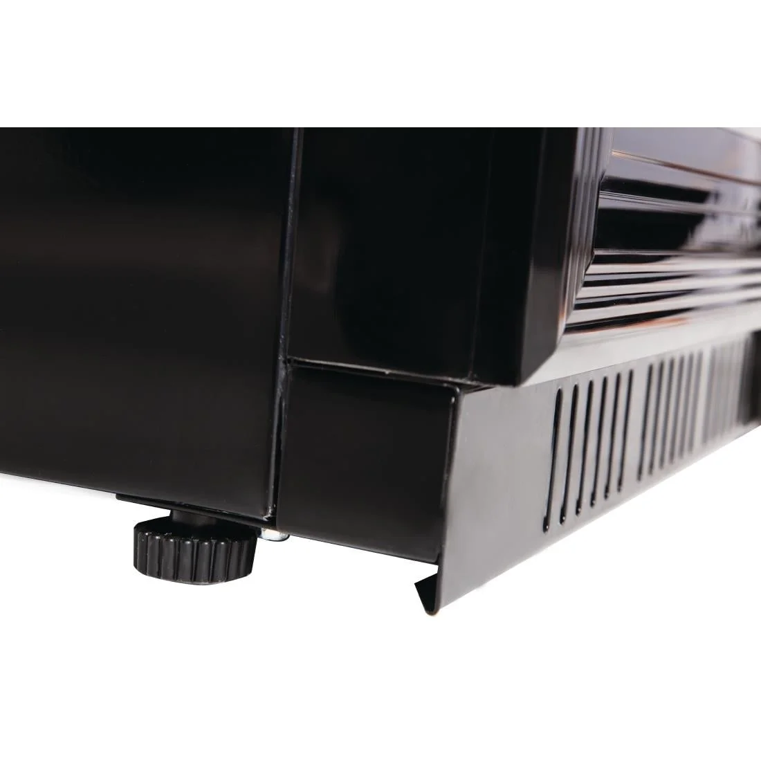 Polar Back Bar Cooler with Hinged Doors in Black 198Ltr - Image 16
