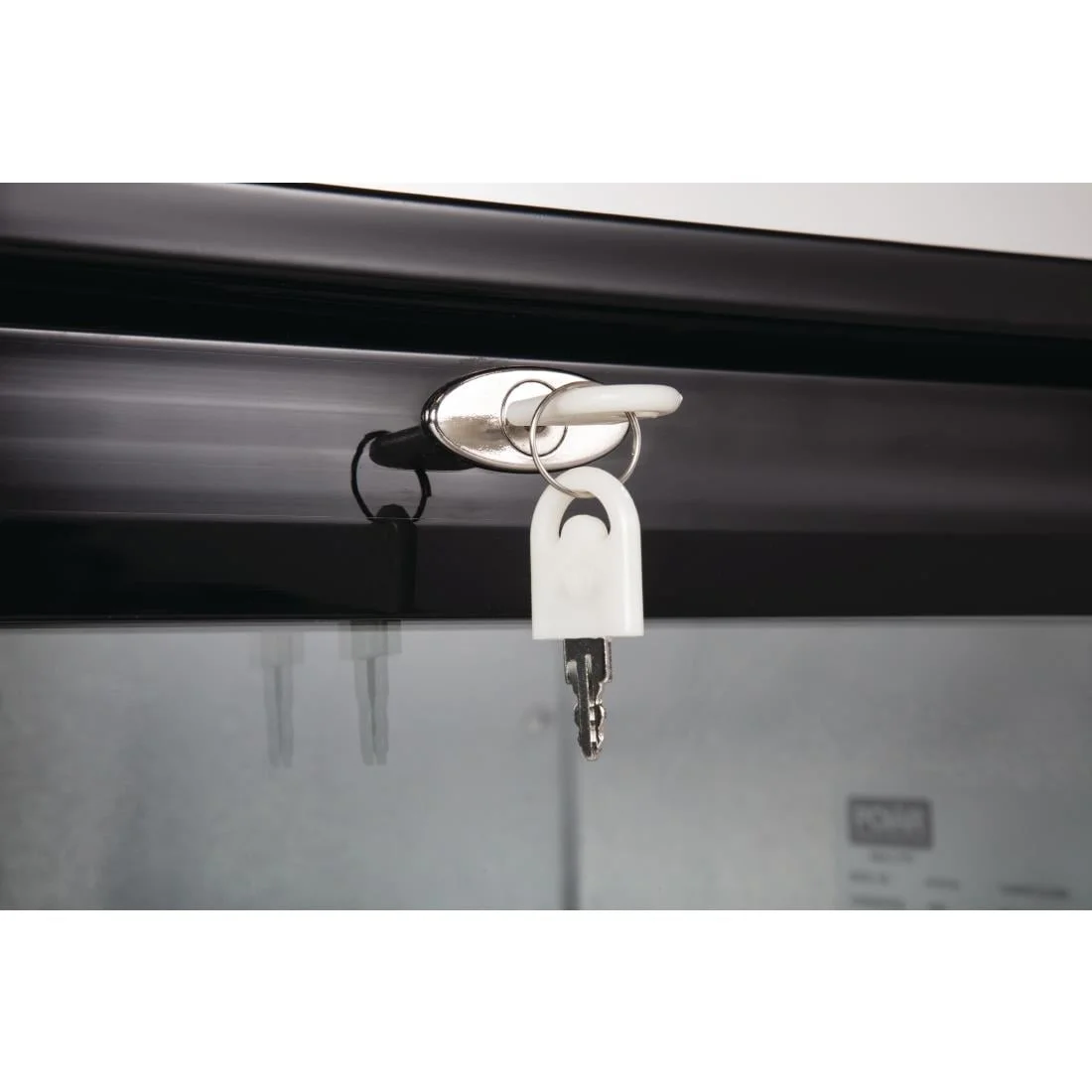 Polar Back Bar Cooler with Hinged Doors in Black 198Ltr - Image 17