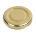 Gold Cap for Mini Milk Bottles - Image 1