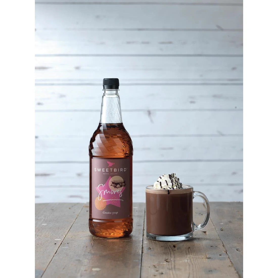 Sweetbird S'mores Syrup 1Ltr Bottle - Image 2