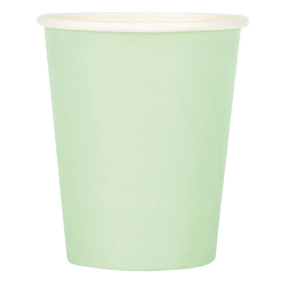 Fiesta Recyclable Coffee Cups Single Wall Turquoise 225ml / 8oz (Pack of 1000) - Image 5